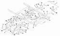 Part Location Diagram of 00175851 Ariens Bracket,Rear Pivot