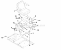 Part Location Diagram of 01578451 Ariens Seat Support