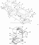 Part Location Diagram of 01577751 Ariens Bracket, Engine Mount