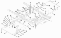 Mower_Deck_Lift Diagram and Parts List for 915057 000101 Ariens Lawn Tractor