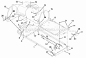 Frame_Hood_And_Footrest Diagram and Parts List for 915057 000101 Ariens Lawn Tractor