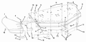 Baffles_And_Chute Diagram and Parts List for 915057 005000 Ariens Lawn Tractor