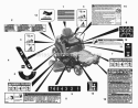 Decals_-_Safety Diagram and Parts List for 915057 005000 Ariens Lawn Tractor