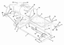 Frame_Hood_And_Footrest Diagram and Parts List for 915057 005000 Ariens Lawn Tractor
