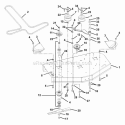 Part Location Diagram of 00272800 Ariens Blade- Mulch 13.88