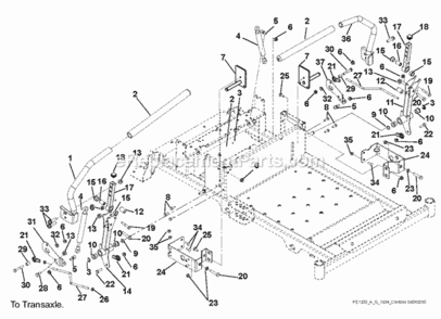 Page L Diagram and Parts List for 915157 000101-009999 Ariens Lawn Tractor