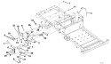 Parking Brake Diagram and Parts List for 915159 000101-009999 Ariens Lawn Tractor