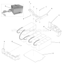 Part Location Diagram of 03830400 Ariens Guard, Plastic Bat. Left Hand