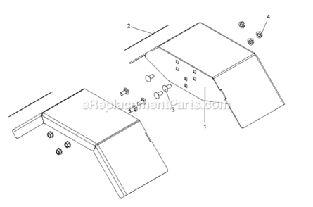 Fender_Kit Diagram and Parts List for 917011 000101- Ariens Log Splitter