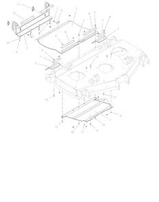Discharge Chute - 48-Inch - Rd Diagram and Parts List for 997312 000101 - 001499 Ariens Lawn Tractor