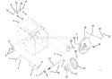 Friction Drive Diagram and Parts List for 920001 000101 Ariens Snow Blower
