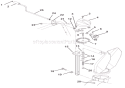 Part Location Diagram of 00497051 Ariens Bracket, Crank Support