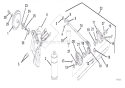 Gear Case And Impeller Diagram and Parts List for 920007 000101 Ariens Snow Blower