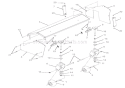 Brush Head Diagram and Parts List for 920008 000101 Ariens Snow Blower