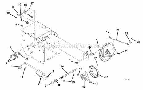 Part Location Diagram of 05902004 Ariens Blt- Hex .44-20x1.50 G5zccep80