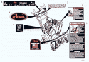 Decals Diagram and Parts List for 920302 000101 Ariens Snow Blower