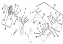Gear Case And Impeller Diagram and Parts List for 920307 000101 Ariens Snow Blower