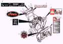Decals Diagram and Parts List for 920303 000101 Ariens Snow Blower