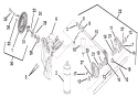 Gear Case And Impeller Diagram and Parts List for 920312 000101 Ariens Snow Blower
