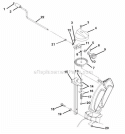Page C Diagram and Parts List for 920400 000101 Ariens Snow Blower