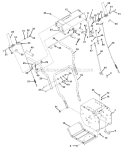 Page G Diagram and Parts List for 920400 000101 Ariens Snow Blower