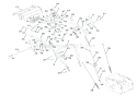 Page G Diagram and Parts List for 920403 035000-074999 Ariens Snow Blower