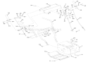 Part Location Diagram of 52000800 Ariens Control Panel with Decals