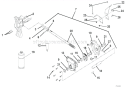 Part Location Diagram of 00485151 Ariens Bracket, Gearcase Support Rh