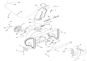 Auger And Chute Diagram and Parts List for 921004 002001 Ariens Snow Blower