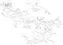Handlebars And Controls Diagram and Parts List for 921010 000101 Ariens Snow Blower
