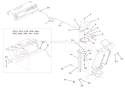 Discharge Chute Diagram and Parts List for 921011 000101 Ariens Snow Blower