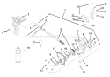 Gear Case Aluminum Diagram and Parts List for 921017 004601 Ariens Snow Blower