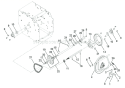 Friction Drive Diagram and Parts List for 921018 035000 Ariens Snow Blower