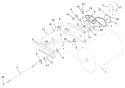 Part Location Diagram of 03278451 Ariens Frame, Brush