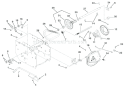 Friction Drive Diagram and Parts List for 921025 035000-039999 Ariens Snow Blower