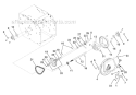 Friction Drive Diagram and Parts List for 921027 000101- Ariens Snow Blower