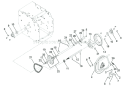 Friction Drive Diagram and Parts List for 921031 000101 Ariens Snow Blower