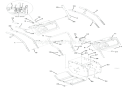 Handlebars And Controls Diagram and Parts List for 921301 000101 Ariens Snow Blower