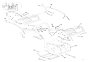 Handlebars And Controls Diagram and Parts List for 921013 015001 Ariens Snow Blower
