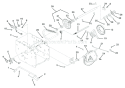 Friction Drive Diagram and Parts List for 921309 000101 Ariens Snow Blower