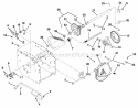 Friction Drive Diagram and Parts List for 921313 035000 Ariens Snow Blower