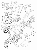 Tractor Parts List Diagram and Parts List for 922003 000001 Ariens Snow Blower