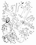 Tractor Parts List Diagram and Parts List for 922003 010600 Ariens Snow Blower