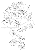 Blower Parts List Diagram and Parts List for 922007 000101 Ariens Snow Blower