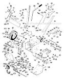 Tractor Parts List Diagram and Parts List for 922007 000101 Ariens Snow Blower