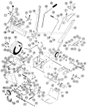 Tractor Parts List Diagram and Parts List for 922007 000125 Ariens Snow Blower
