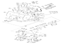 Part Location Diagram of 52200100 Ariens Gear Case Assembly