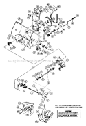Part Location Diagram of 52401500 Ariens Pinion & Shaft Service Assembl