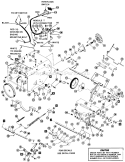 Tractor Parts (Continued) Diagram and Parts List for 924025 000101 Ariens Snow Blower