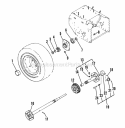 Part Location Diagram of 51202000 Ariens Differential Assembly